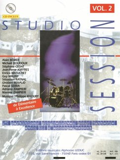 Cover Studio Session Band 2 (+CD) für Schlagzeug de elementaire a excellence