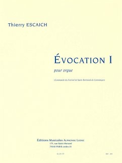 Cover Evocation no.1 pour orgue