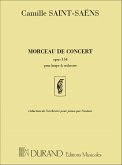 Morceau de concert op.154 pour harpe et piano