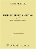 Prelude fugue et variation pour piano Ŕ 4 mains