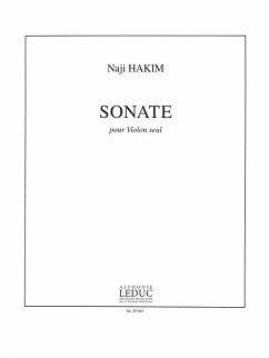 Cover HAKIM SONATE VIOLON SEUL