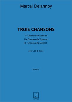 Cover 3 Chansons pour voix et piano