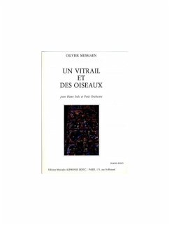 Cover MESSIAEN VITRAIL ET DES OISEAUX PIANO SOLO