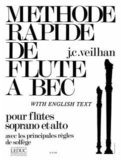 Cover VEILHAN METHODE RAPIDE FLUTE A BEC