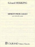 Menuet pour Casals pour violoncelle et piano