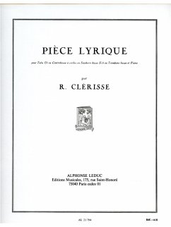 Cover CLERISSE PIECE LYRIQUE CONTREBASSE (A CORDES) ET PIANO