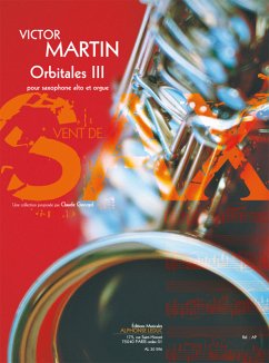Cover Orbitales vol.3 pour saxophone alto et piano