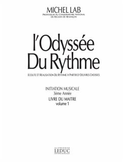 Cover LAB ODYSSEE DU RYTHME/VOLUME 1 INITIATION MUSICALE 3ME ANNEE/LIVRE MAITRE