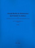Konzert e-moll für Altblockflöte (Flöte, Violine, Oboe), obl. Fagott und bc Konzert e-moll für Altblockflöte (Flöte, Violine, Oboe), obl. Fagott und bc