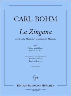 La Zingana für Violine und Klavier