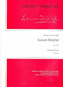 Kaiser-Walzer op.437 für Orchester Partitur