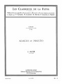 ADAGIO ET PRESTO POUR FLUTE ET PIANO MOYSE, M., ED. TAFFANEL, P., ED.