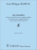 Rameau 6 Concerts En Sextuor Conducteur Chamber music