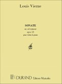 Sonate en sol mineur op.23 pour violon et piano