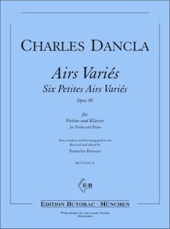 6 petites airs variés op.89 für Violine und Klavier