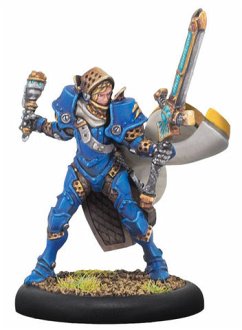 Lt. Gwen Keller  Cygnar Storm Knight Solo (resin) Blister