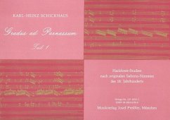 Cover Gradus ad Parnassum Studien für Hackbrett