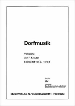 Cover Dorfmusik Volkstanz für Handharmonika (mit 2. Stimme)
