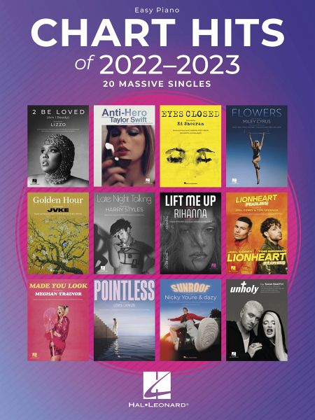 Chart Hits of 2022-2023 (Easy Piano) Chart Hits of 2022-2023 (Easy Piano)