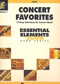 Concert Favorites vol.1: for concert band for oboe