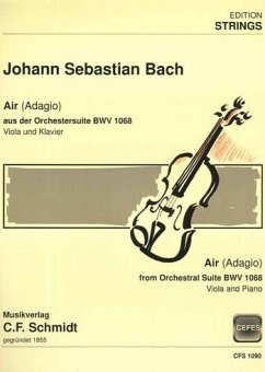 Air BWV1068 für Viola und Klavier Cover Air BWV1068 für Viola und Klavier