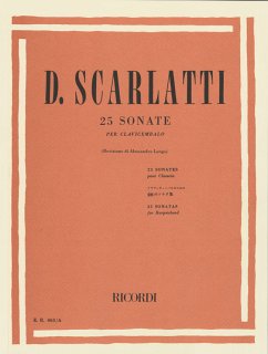 Cover 25 Sonatas for harpsichord