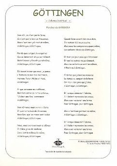 Cover Göttingen: pour piano