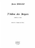 L'Adieu des bergers pour choeur mixte ŕ cappella partition (fr)