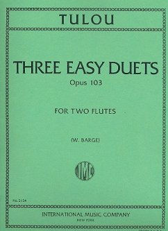 Cover 3 easy Duets op.103 for 2 flutes