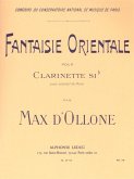 Fantaisie orientale pour clarinette et piano