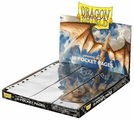 Japanese - 18-pocket pages - Clear front Japanese - 18-pocket pages - Clear front
