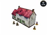 WW2 Normandy Homestead w. Outbuildings PREPAINTED [28mm/1:56]