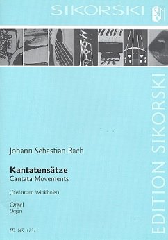 Cover Kantatensätze für Orgel
