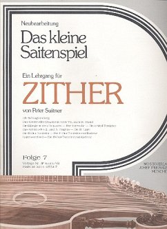 Cover Das kleine Saitenspiel Band 7 Lehrgang für Zither