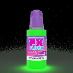 Cover SCALECOLOR TECHNO GREEN FX Fluor Experience Bottle (17 ml)
