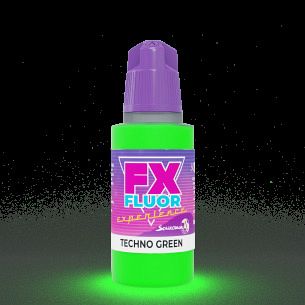 SCALECOLOR TECHNO GREEN FX Fluor Experience Bottle (17 ml)