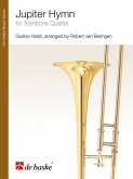 Jupiter Hymn for 4 trombones score and parts