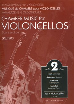 Kammermusik für Violoncelli Band 2 für 4 Violoncelli Partitur und Stimmen