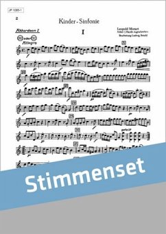 Haydn, Josef Kindersinfonie Akkordeonorchester Stimmenset