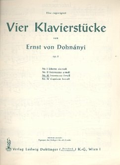 Cover Intermezzo f-Moll op.2,3 für Klavier