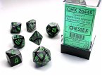 GeminiŽ Polyhedral Black-Grey/green 7-Die Set