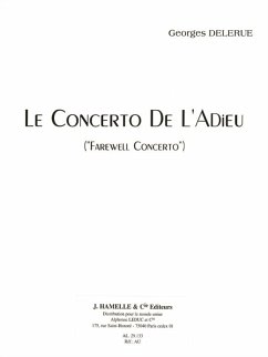 Georges Delerue, Le Concerto De L'Adieu 'Farewell Concerto' Violin Buch