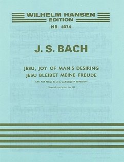 Jesu Joy of Man's Desiring for piano solo Jesu Joy of Man's Desiring for piano solo