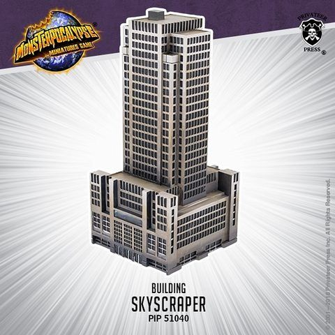 Skyscraper Monsterpocalypse Building (resin) Skyscraper Monsterpocalypse Building (resin)