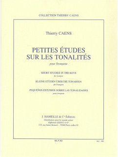 Cover Petites études sur les tonalités pour trompette