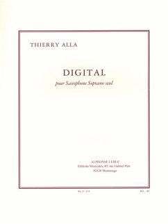 Digital pour saxophone soprano seul