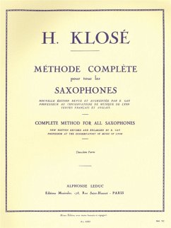 Méthode complčte vol.2 pour tous les saxophones
