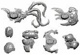 Daemon B Weapon Pack - Warcaster Empyrean Pack (metal)
