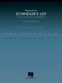 John Williams, Theme from Schindler's List Concert Band/Harmonie Partitur + Stimmen