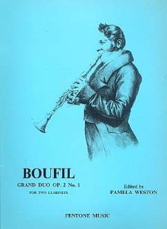 Cover Grand duo op.2,1 for 2 clarinets